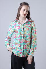 Women Floral Print Regualr Fit Shirt