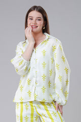 From Couch to Catch-Up: Playful Shirt For Women