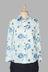 Stylish Geometric Casual Shirt For Women