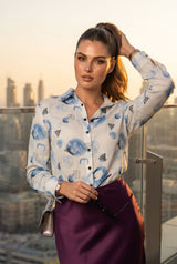 Stylish Geometric Casual Shirt For Women