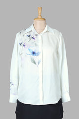 Lovely Position Floral Casual Shirt For Women