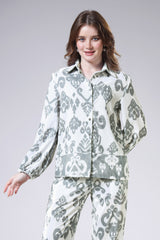 Super Soft Velvet Ethnic Luxe Shirt Celebration Wardrobe 2025