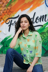 Independence Vibes 🇮🇳🔥 Womens Shirt - Style Without Limits