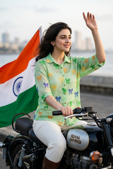 Independence Vibes 🇮🇳🔥 Womens Shirt - Style Without Limits