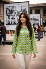 The Patriot Womens Shirt 🕊️🇮🇳 - Made to Stand Proud