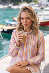Hot Right Now – Candy Stripe Women's Shirt