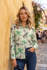#1 Wild Style Alert 🐆 – Animal Print Women’s Shirt