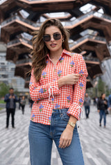 Like Worthy Looks | Modern Checks Shirt for Women