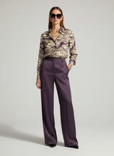 Designer Snake Print Shirt For Women