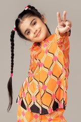 Hedwig Collar Neck Shirt For Girls