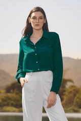 Green Regular Fit Casual Shirt