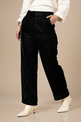 Dual Tone Luxurious Velvet Ladies Bottom Wear