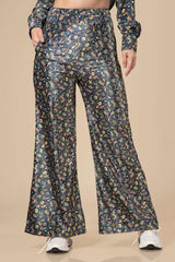 Floral Luxurious Velvet Ladies Bottom Wear
