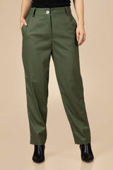 Plain Casual Regular Fit Ladies Bottom Wear