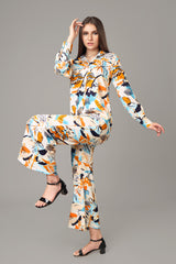 Abstract Co-Ord Set For Women