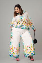 Spiffy Floral Co-Ord Set For Women