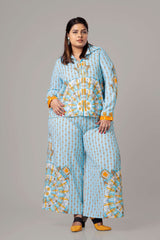 Vintage Chian Co-Ord Set For Women