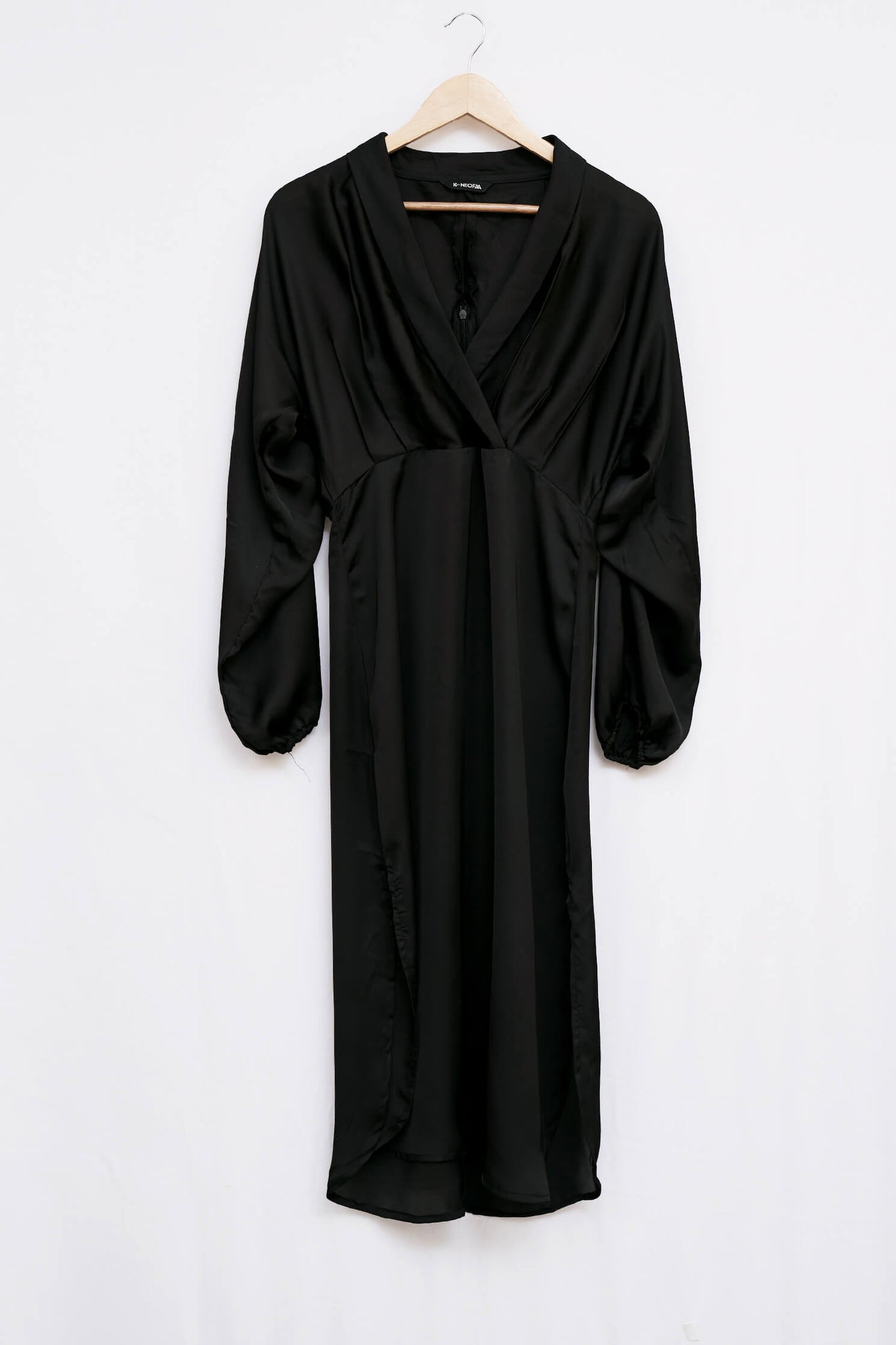 Maleficient Black Kimono Dress