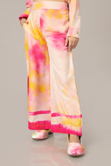 Tie Dye Flared Bottom For Girls