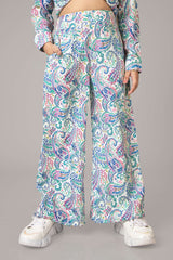 Paisley Flared Bottom For Girls