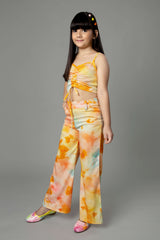 Tie & Dye 2 Piece Co-Ord Set For Girls