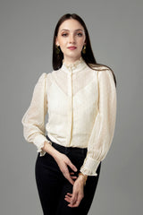High Neck Full Sleeve Top