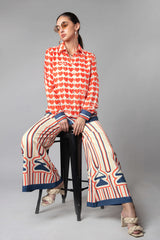 Emblem Flared Bottom Co-Ord Set