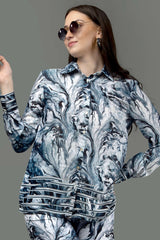 Quirky Regular Fit Collar Neck Shirt