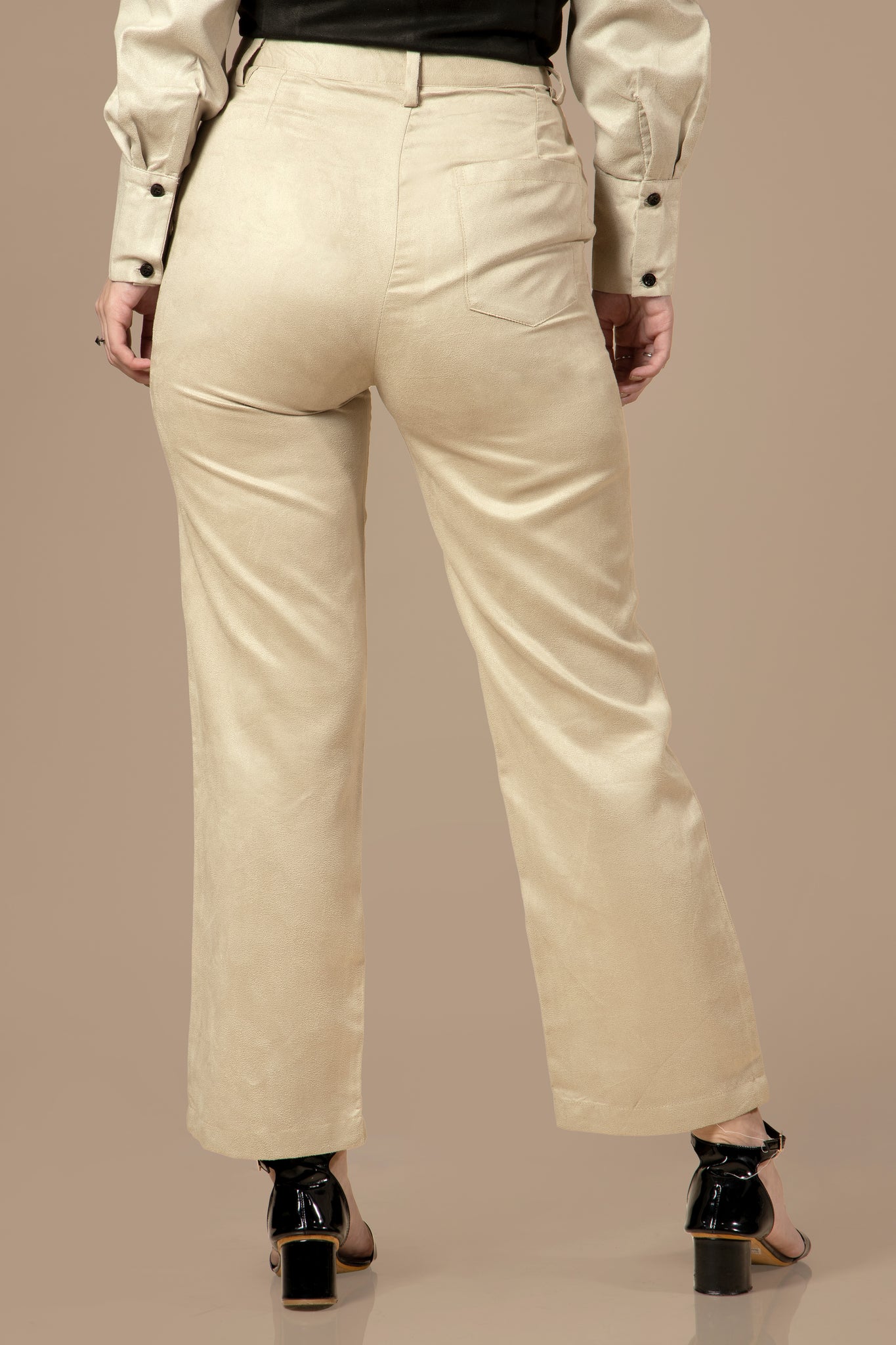Plain Casual Regular Fit Ladies Bottom Wear