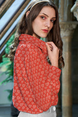 Trendy White Heart Shirt For Women