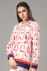 Stylish Geometric Shirt For Women
