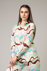 Marble Shirt For Women