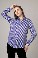 Stripes Casual Shirt For Women