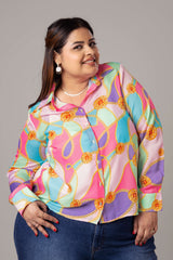Trendy Chain Print Shirt For Women