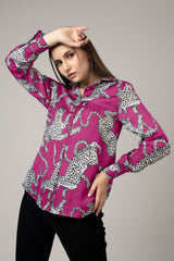 Leopard Printed Shirt For Women
