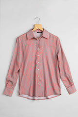 Seamless Abstract Shirt For Women