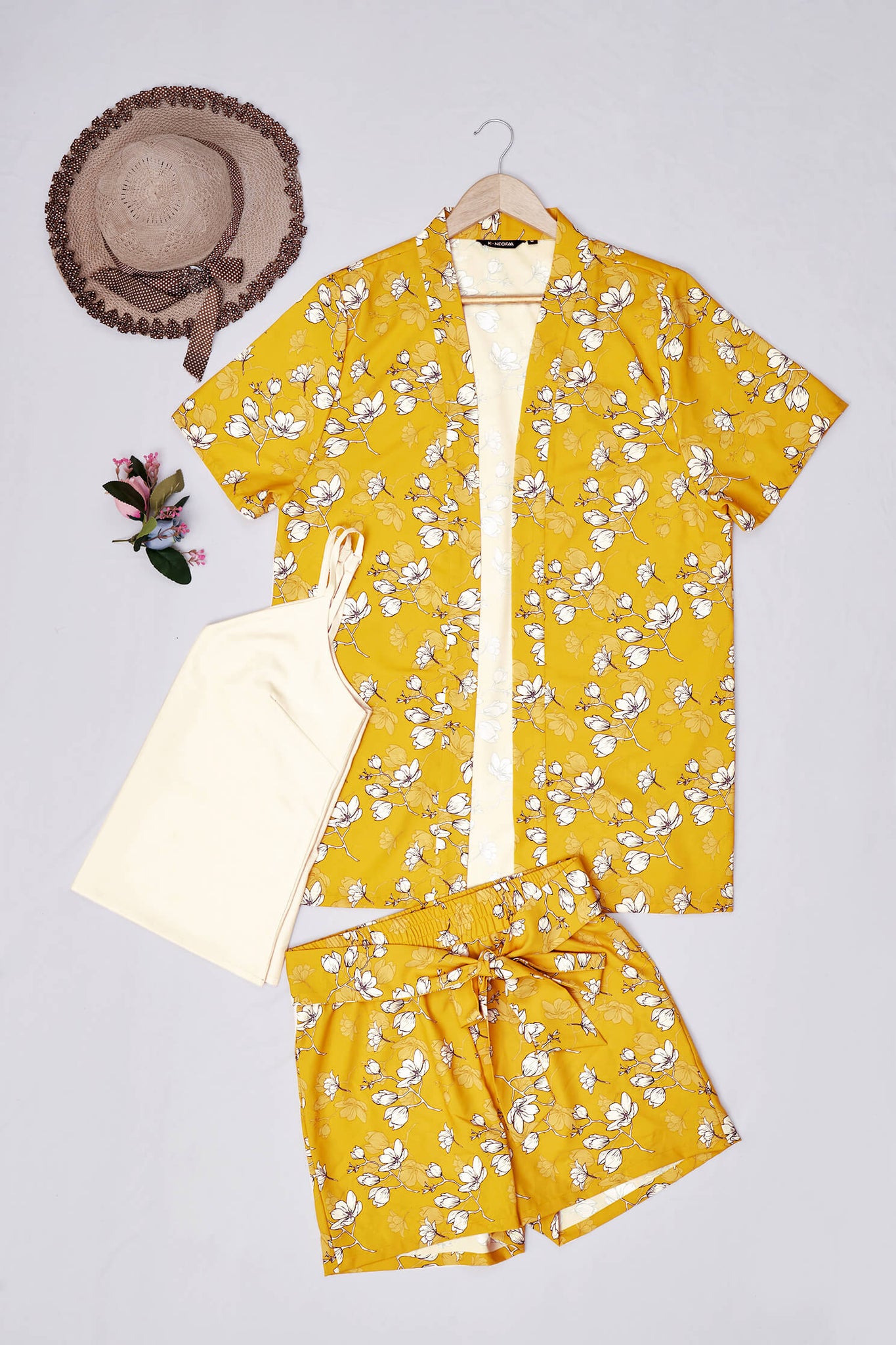 Limerence Floral 3 Piece Co-ord Set