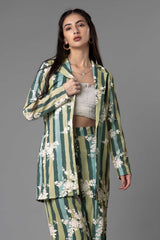 Floral Longline Shrug