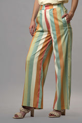 Stripes Regular Fit Trouser